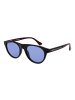 Web Männer Sonnenbrille Panto Blau