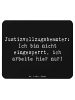 Mr. & Mrs. Panda Mouse Pad Spruch Justizvollzugsbeamter mit Spruch in Schwarz