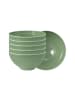 Seltmann Weiden 6er Set Müslischalen Beat Color Glaze ø 15,7 cm in Salbeigrün