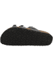 Birkenstock Sandale Franca Braided geöltes Naturleder schmal in grau