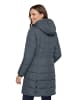 Betty Barclay Steppjacke mit abnehmbarer Kapuze in Grau