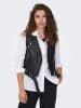 ONLY Kurze Biker Weste Kunstleder Jacke ONLVERA in Schwarz-2