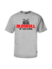 OLDSKULL T-Shirt Basic Classic Samurai Logo in Heather Grey