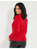 Threadbare Pullover THB Ladies Christmas Jumper Gnome in Red