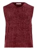 BETTY & CO Strickpullover ohne Arm in Fall Burgundy