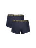 cavalli CLASS Blaue Baumwoll-Boxershorts