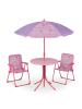 Camping Kindersitzgruppe "Einhorn" in Pink