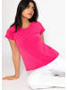 SASSYCLASSY T-Shirt mit Raglannaht in Pink