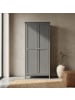 ebuy24 Kleiderschrank Tromsø Grau 89 x 50 cm