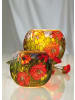 Goebel Vase " Louis Comfort Tiffany  Mohnblume " in Tiffany - Orientalische Mohnblume