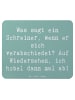Mr. & Mrs. Panda Mousepad Spruch Schreiner Abschied mit Spruch in Meeresbrise