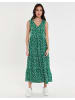Threadbare Sommerkleid THB Rocks Tiered V in Green