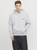 Jack & Jones Kapuzenpullover in White Melange