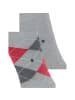 Burlington Socken 2er Pack in Hellgrau