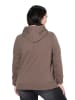 Ulla Popken Sweatshirt in dunkeltaupe