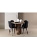 ebuy24 Essgruppe Olivia (5-teilig) Braun 110 x 110 cm