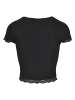 Urban Classics Cropped Tee in black