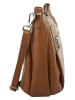 Samantha Look Umhängetasche echt Leder in cognac