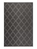 Esprit home Outdoorteppich "Sparkle Outdoor (Rhomb)" in Navy/Silber