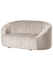 Beliani 2-Sitzer Sofa MALUNG in Beige - (W) 141 x (H) 68 x (L) 77 cm