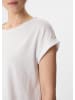 comma T-Shirt in 0100_weiß