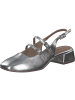 Tamaris Sling-Ballerinas in platinum