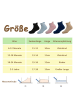 Yalion 12 Paar bunte Baby-Söckchen Bunte Babysocken