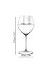 RIEDEL Glas 4er Set Chardonnay Gläser Performance 727 ml in transparent