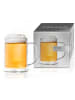 Creano Thermo- Bierglas doppelwandiges Bierglas  - 500ml Glas