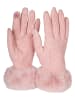 styleBREAKER Touchscreen Handschuhe in Rose