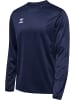 Hummel Hoodie "Hmlessential Sweatshirt" in Blau