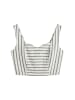 ROBERTA ROSSI Tanktop in BLACK