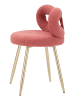 Mauro Ferretti Mini-Teddy-Sessel in Rosa, ø 40 x 67 cm
