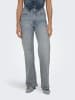 ONLY Jeans mit weitem Bein in Light Blue Denim