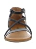 Tamaris Riemchensandalette in schwarz