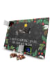 Mr. & Mrs. Panda Tee Adventskalender Stinktier Ball mit Spruch in Kreidetafel