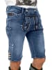 MarJo Trachtenjeans M99-GUSTLShort in blau