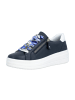 remonte Plateau Sneaker in Blau