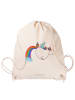 Mr. & Mrs. Panda gym tasche Einhorn Fliegendes Pferd ohne Spruch in Creme