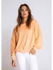ZHRILL Sweatshirt LUANA APRICOT in APRICOT