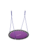 relaxdays Nestschaukel in Lila - Ø 120 cm