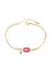 faina Women Bracelet in Gold Rose Pink