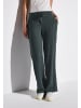 Street One 'Wide Leg Hose mit Struktur' Grün