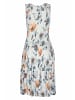 Vivance by Lascana Jerseykleid in grau-meliert-bedruckt