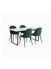 ebuy24 Essgruppe Tilst (5-teilig) Grün 160 x 90 cm