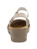 *art Keilsandalette in beige