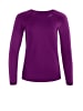 Winshape Functional Light and Soft Long Sleeve Top AET118LS in dark plum