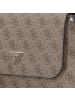Guess Meridian II Umhängetasche 26 cm in latte logo
