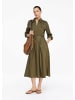 comma Kleid in 7992_olivgrün