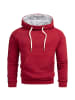 Alessandro Salvarini Hoodie Alessandro Salvarini Herren Hoodie AS291 in Bordeaux